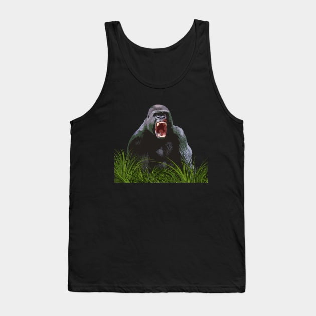 Silverback Tank Top by Trinidad00James